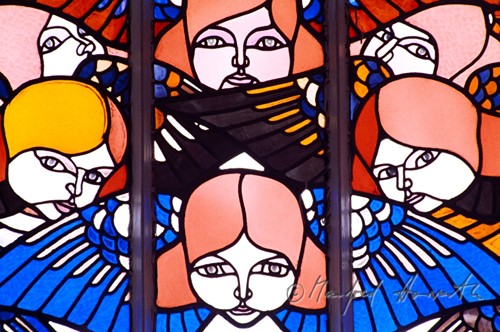 Otto Wagner Church (Kirche am Steinhof, Church of Saint Leopold), window Otto Wagner Church (Kirche am Steinhof, Church of Saint Leopold), window