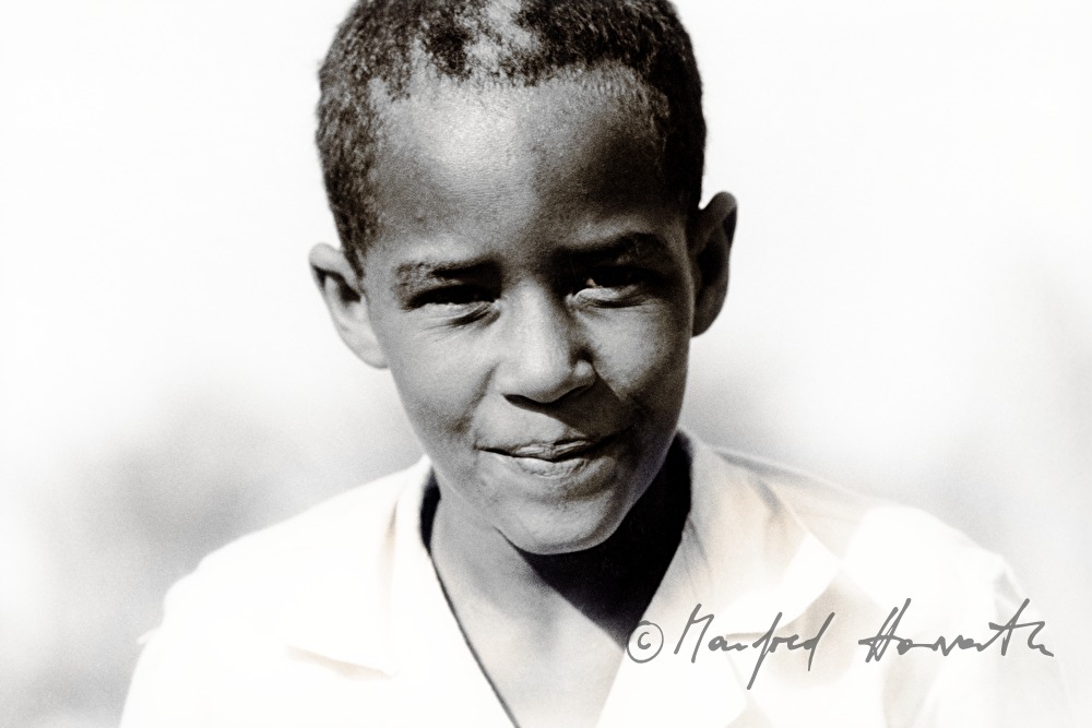 portrait of a boy from Siwa