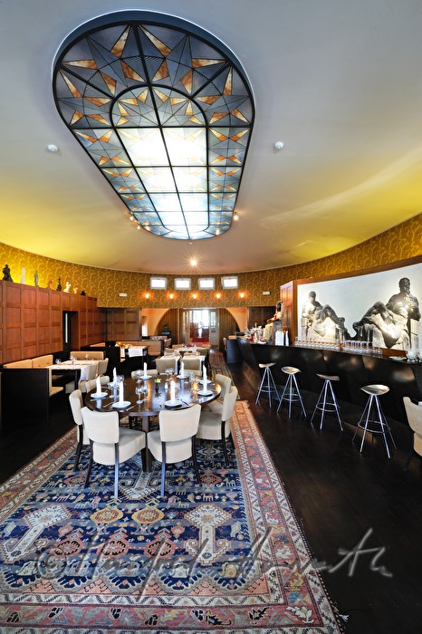 Hotel  Chateau Kotera, bar in art deco style