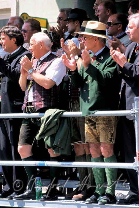 spectators at the parade
