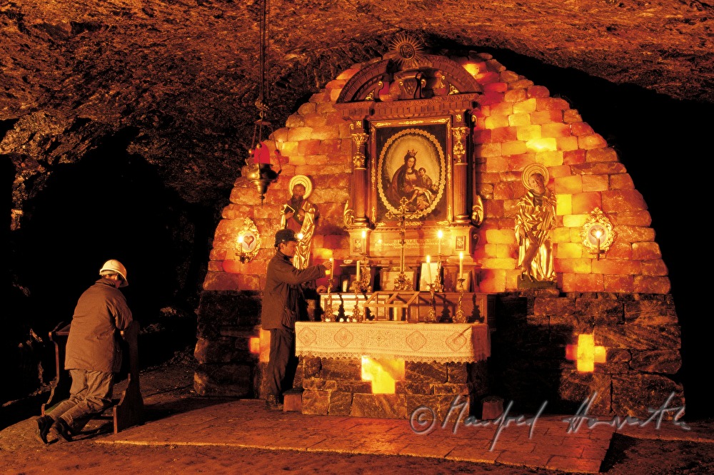 miners prey in the salt chapell