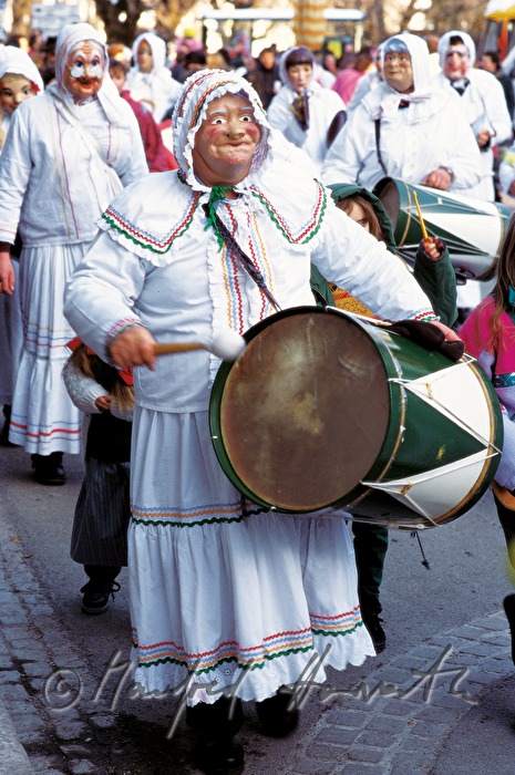 at the carnival on pan-cake day in Bad Aussee