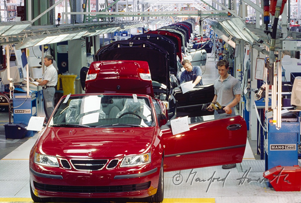 car production at Magna-Steyr