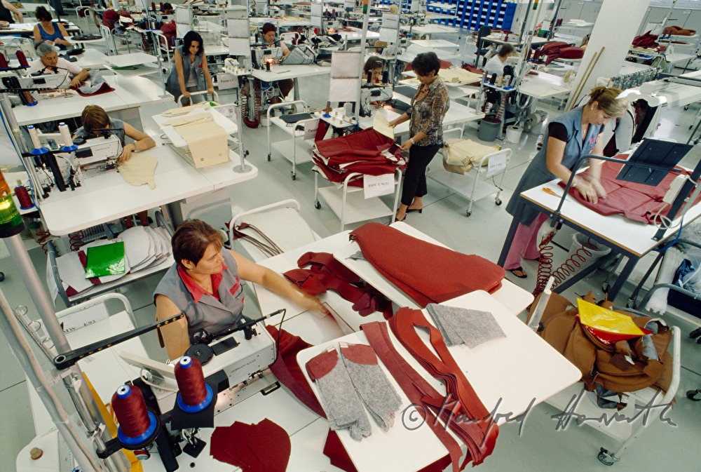 production of car seat covers at EYBL s