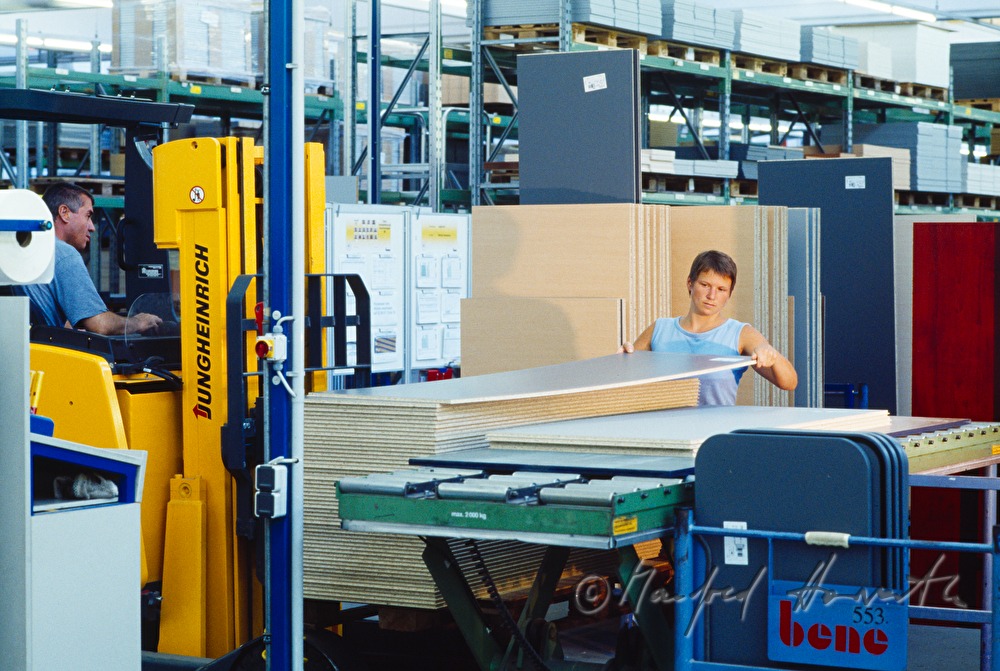 BENE office furniture, production