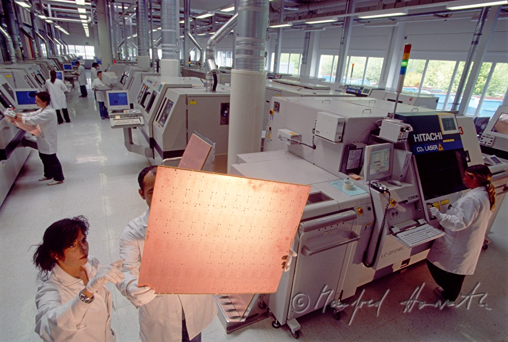 production of printed circuit boards
