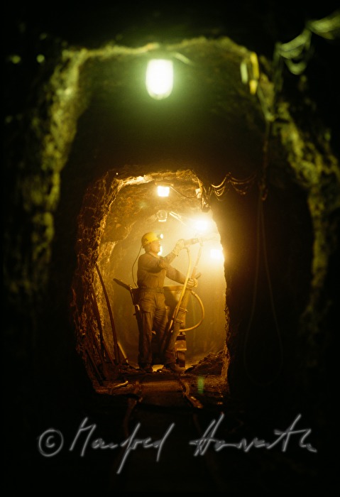 pitman with chisel mortises in the tunnel