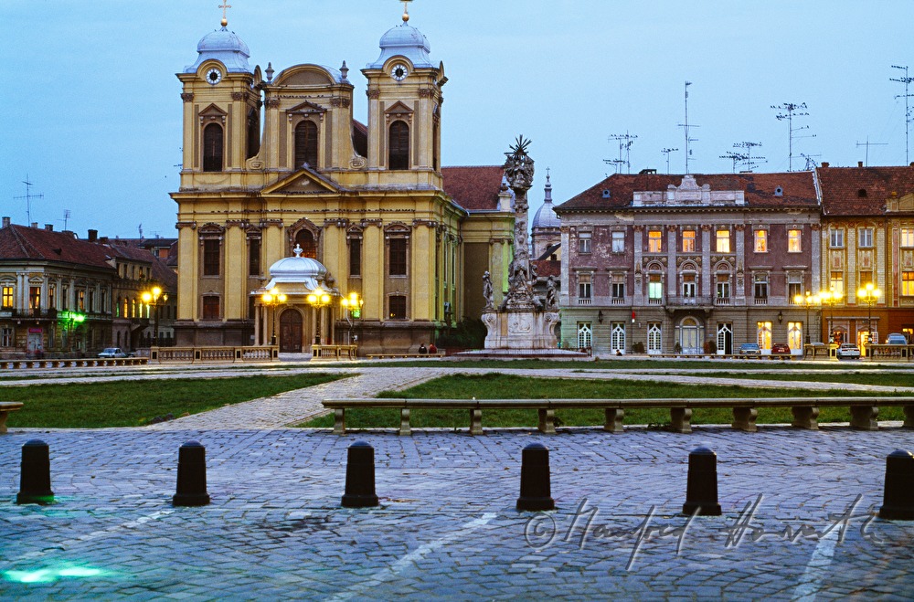 roman catholic Dome and Trinity Column