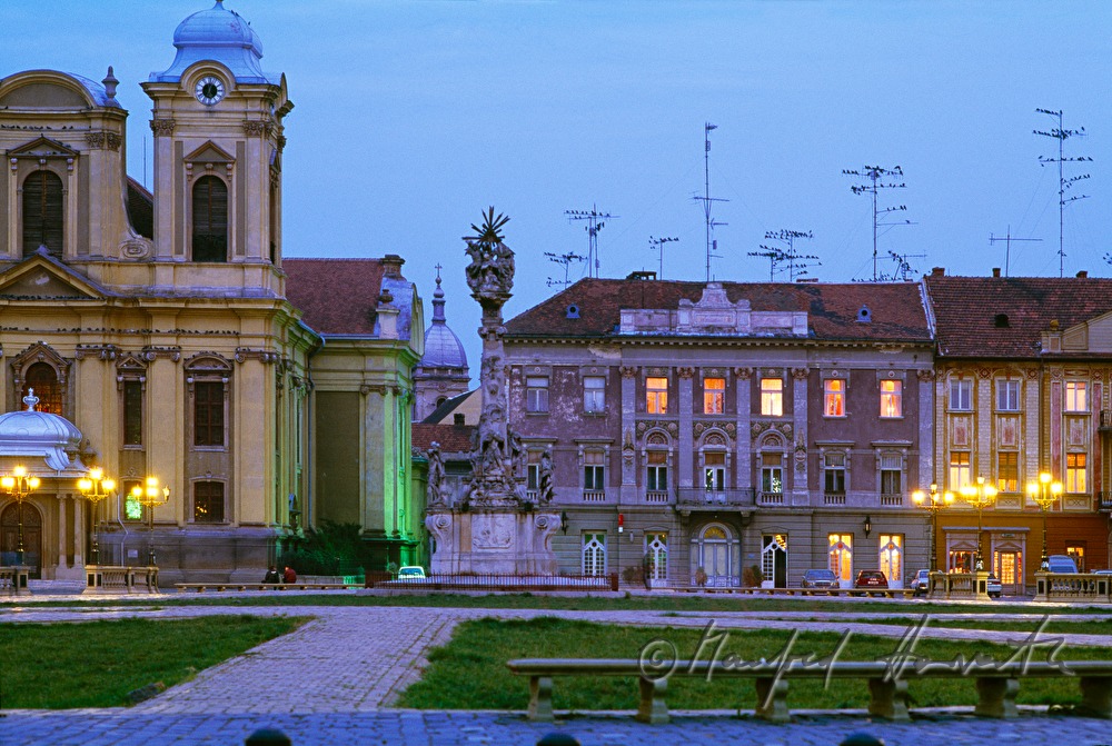 roman catholic Dome and Trinity Column