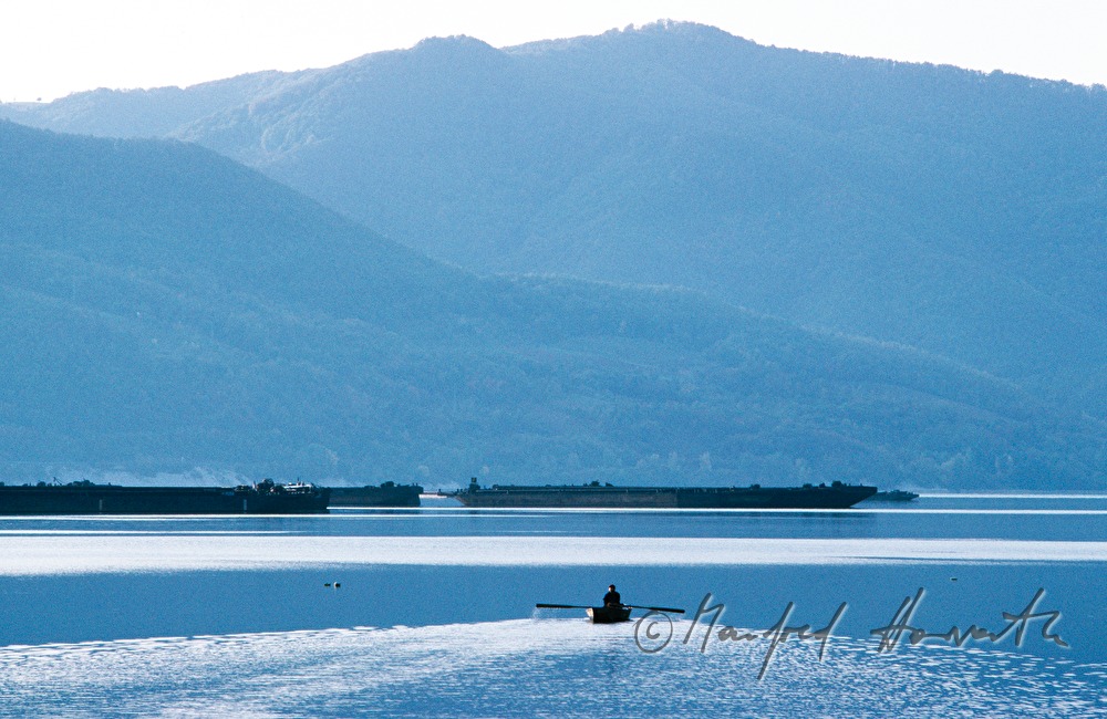 fishingboat, view to Serbia