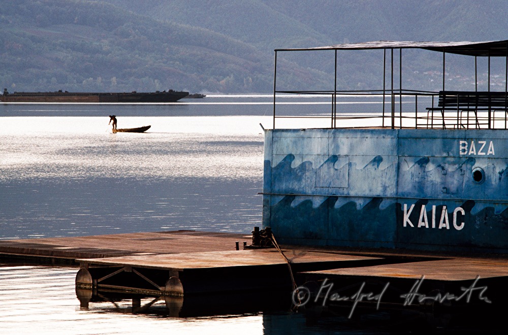 harbour and fishing boat