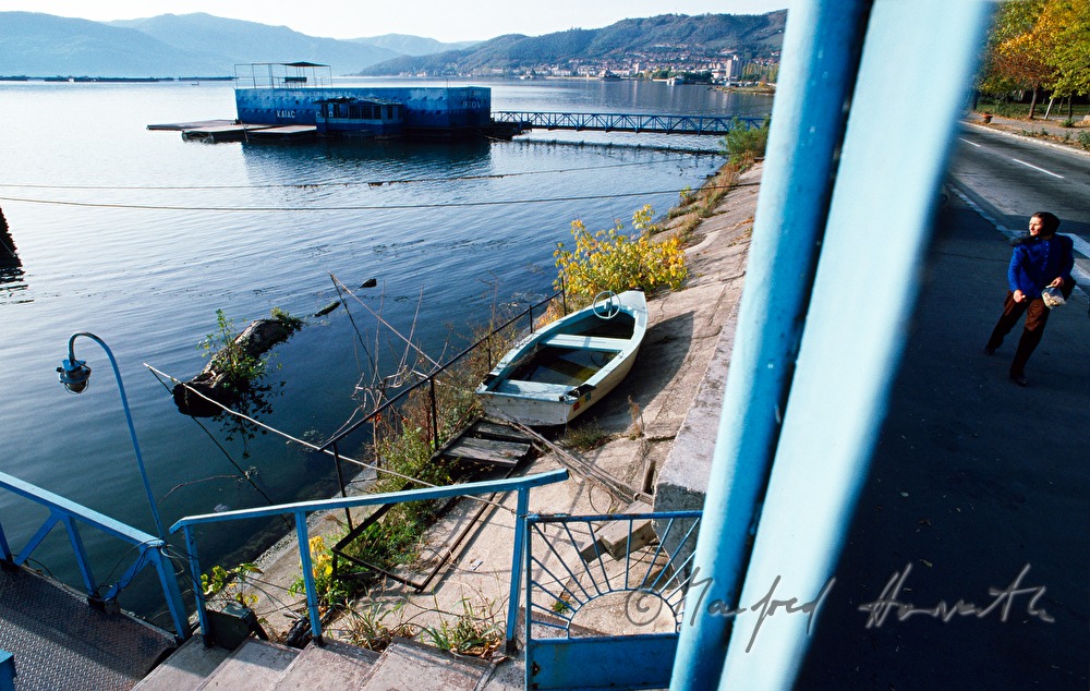 harbour and fishing boat