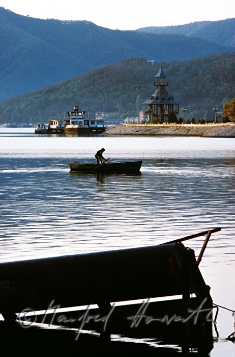 harbour and fishing boat