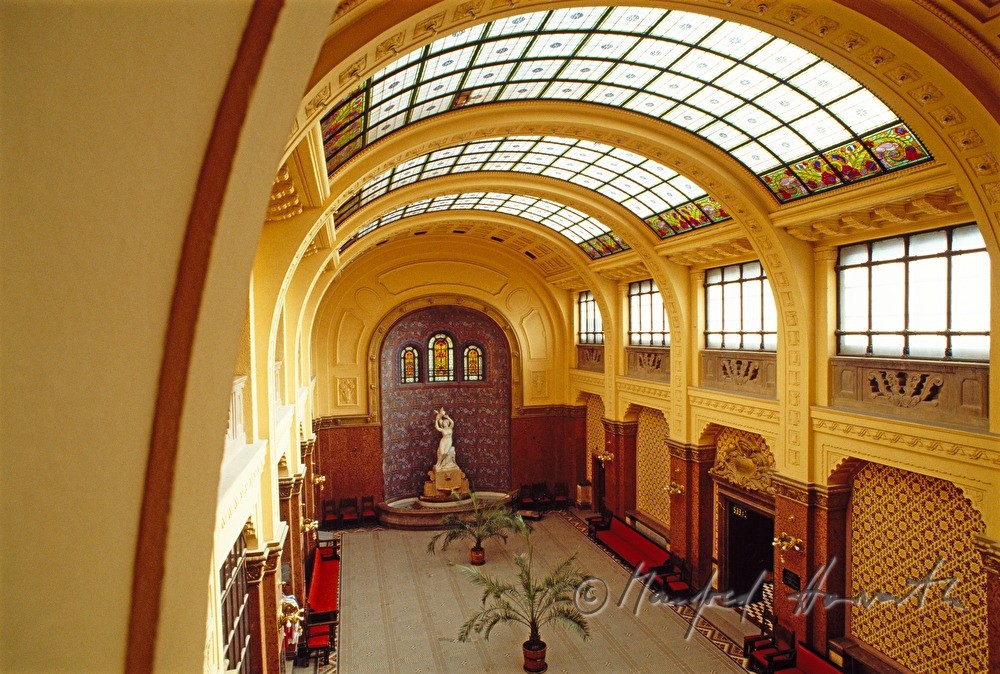 lobby of the spa