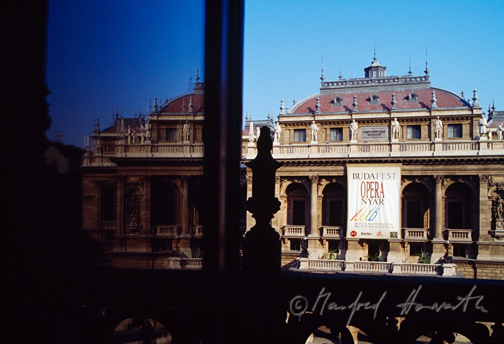 reflection of the main fassade
