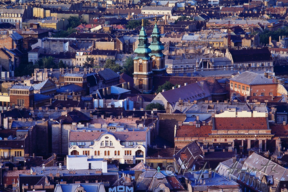 view from Gellert Hill