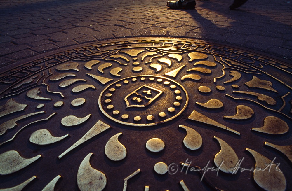 sewer cover made of brass