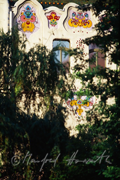 Art Nouveau town hall from 1911 designed by Józef Vass