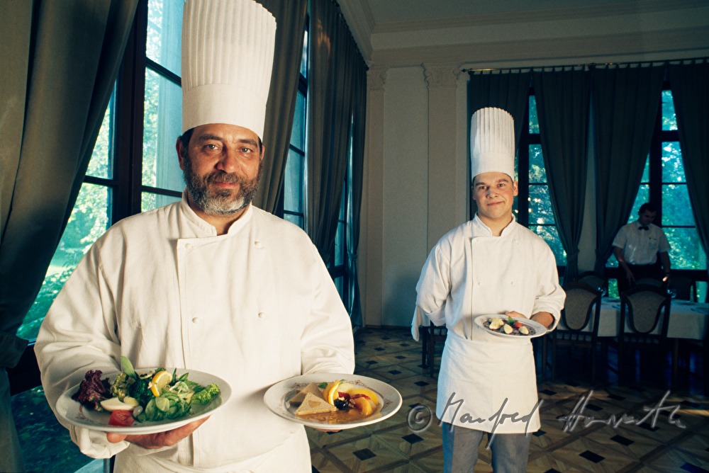 chefs of the country house hotel Nagycenk