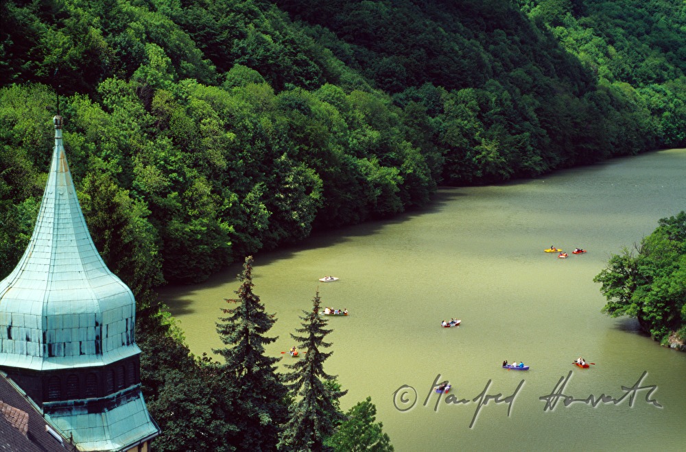 tower and Hámori Lake
