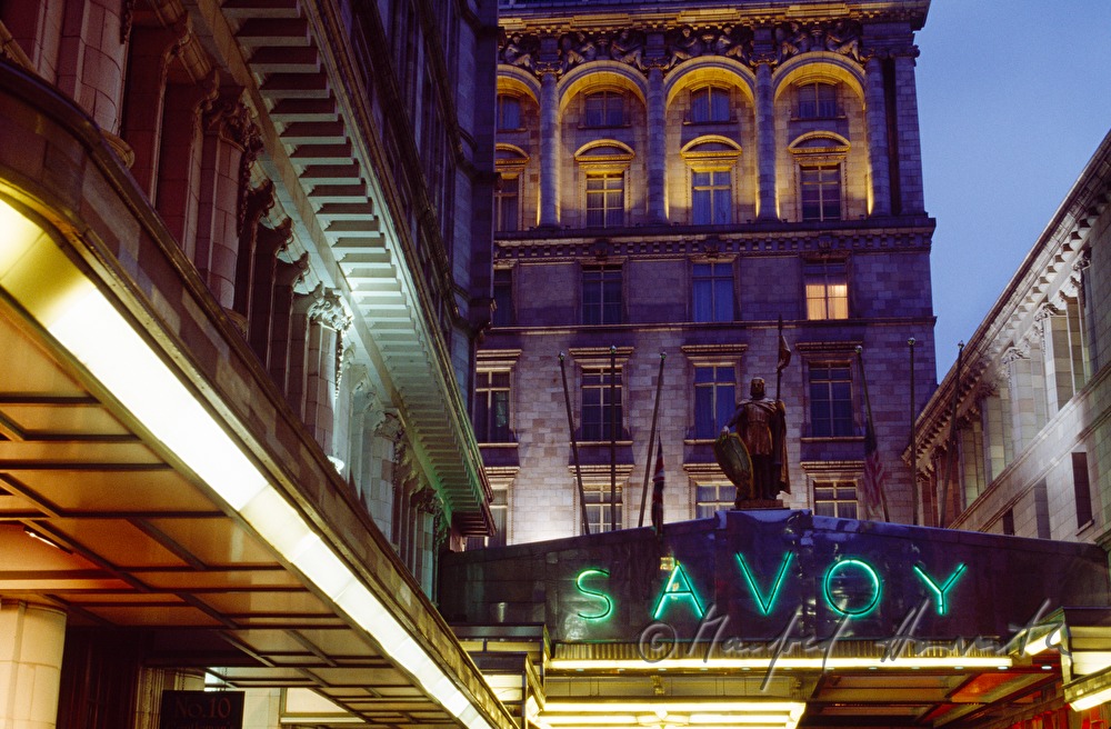 Hotel Savoy, main door