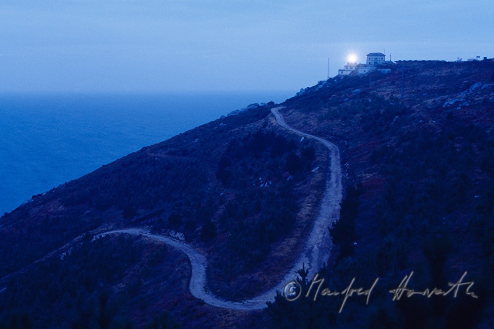lighthouse at the end of the Way of Saint James
