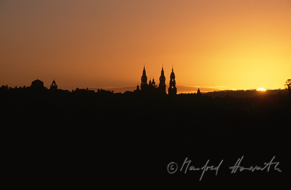 sunrise over the city