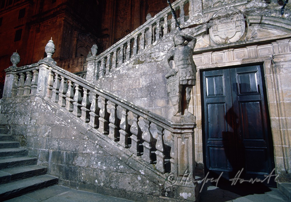 staircase to the main entrance