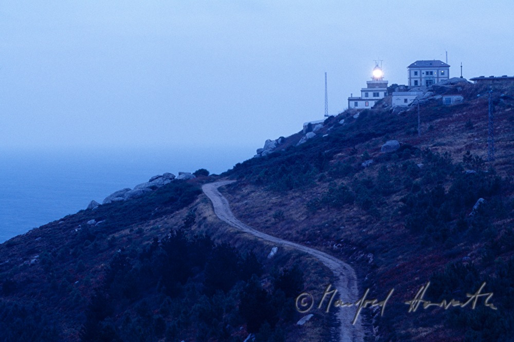 lighthouse at the end of the Way of Saint James