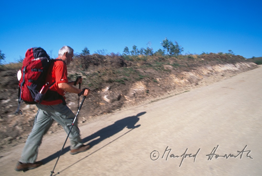 pilgrim on his way