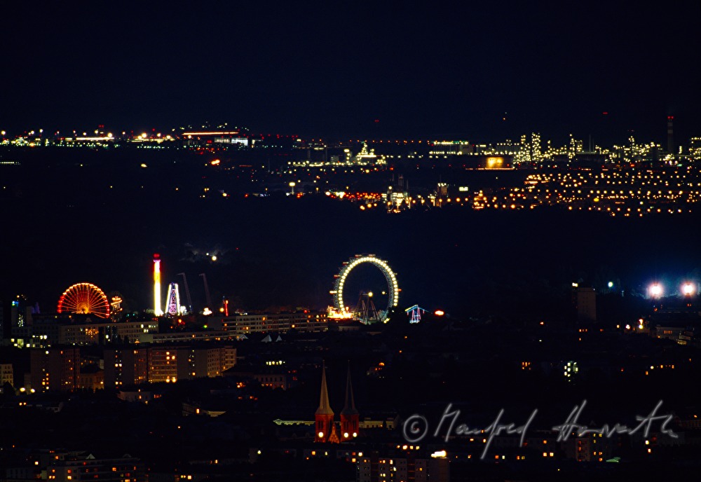 view from the Kahlenberg to the Prater