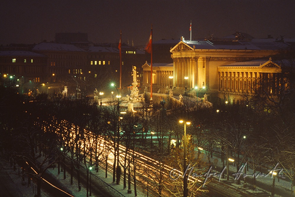 view from the Burgthater