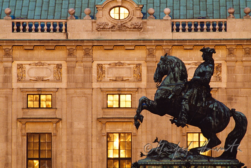 equestrian statue of Prince Eugene of Savoy