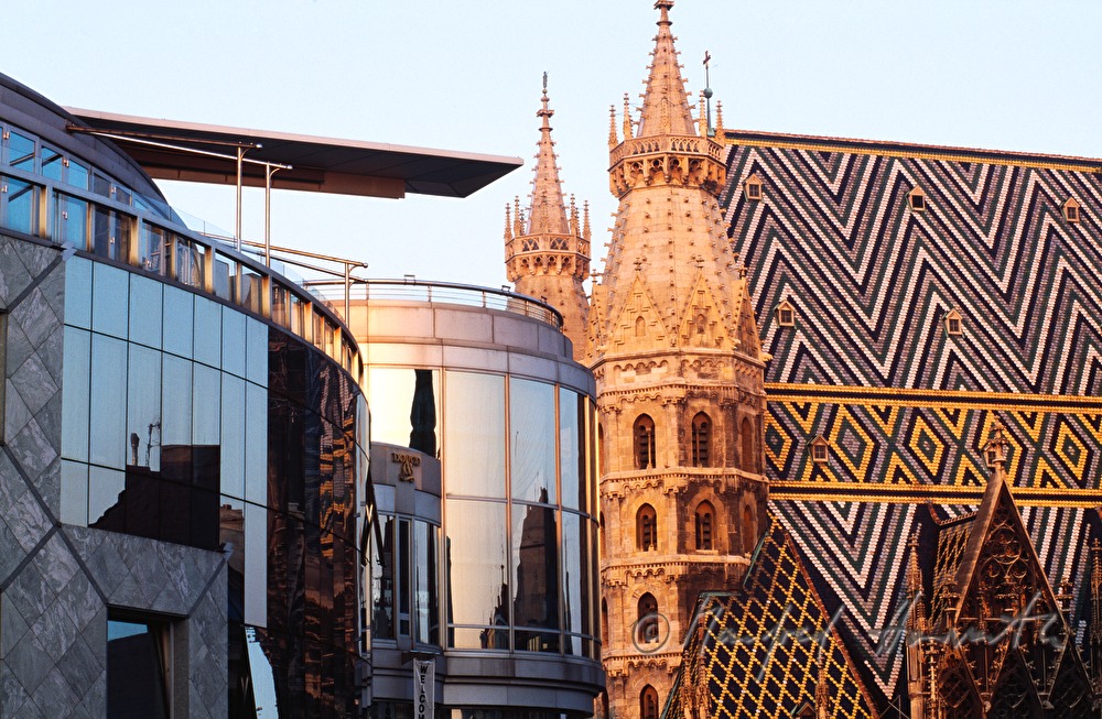 Haas Haus and St. Stephen's Cathedral
