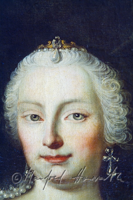 Rosenzimmer, portrait of Empress Maria Theresia