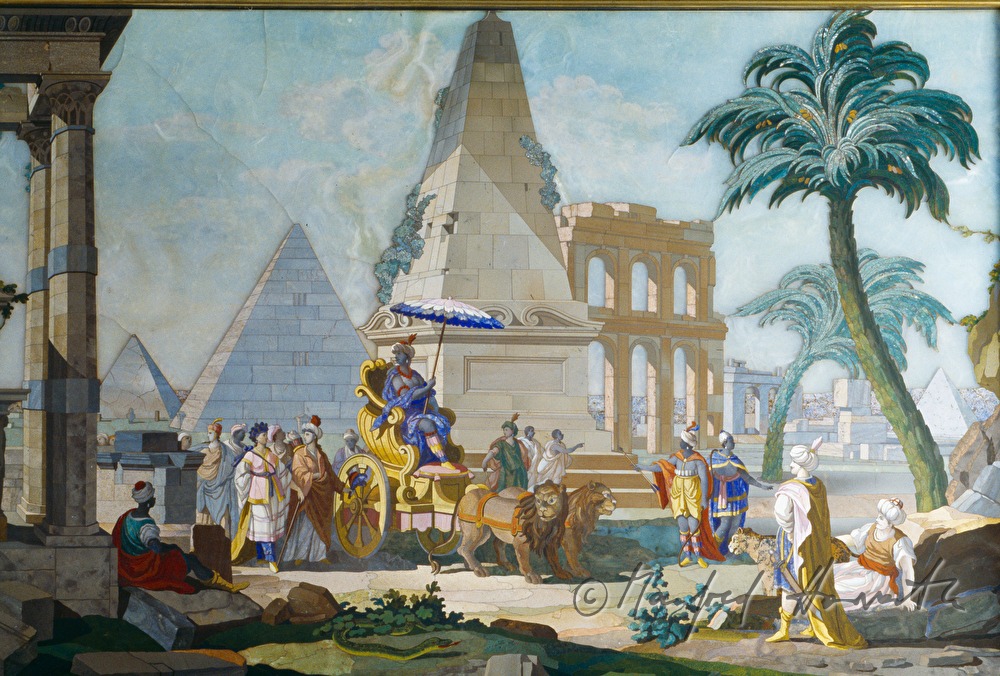 Piedradura Room, Piedradura (Stone inlay picture)