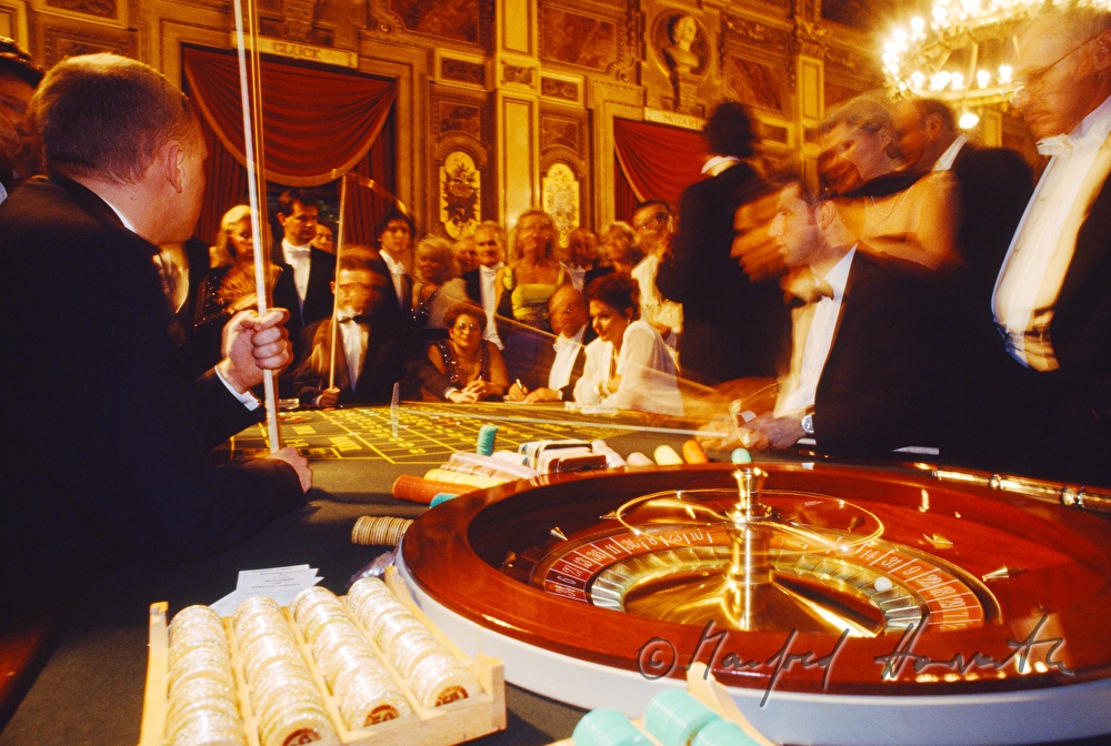 Casino during opera ball