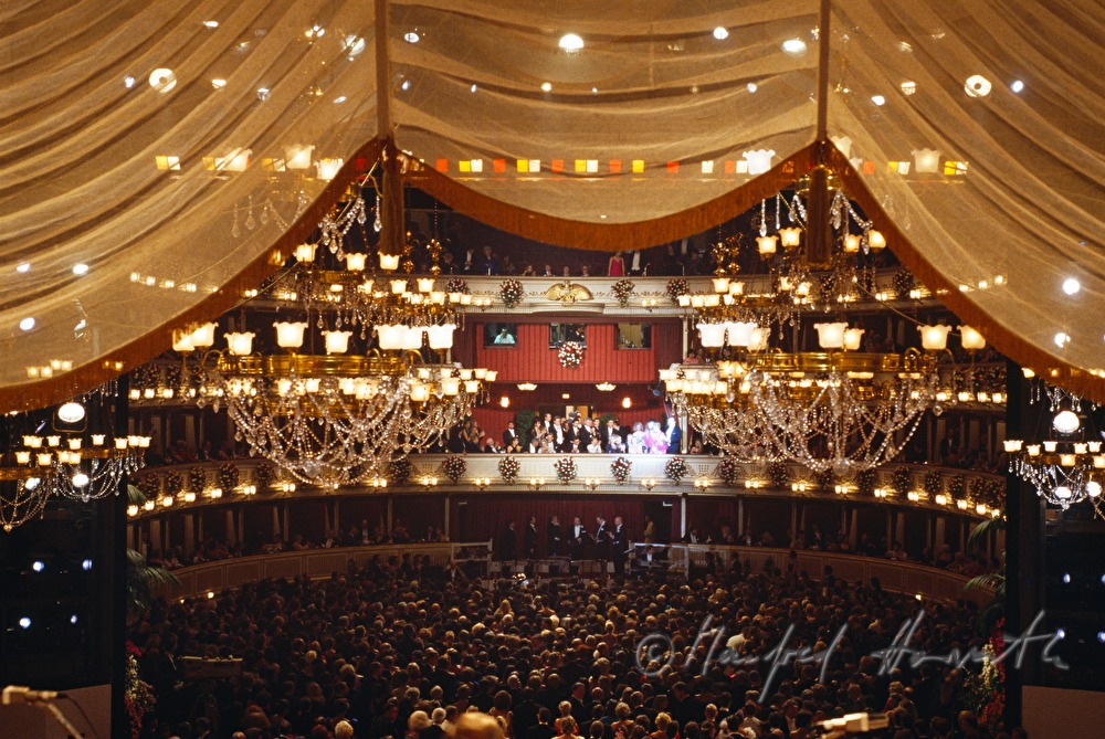 stage show at the opera ball
