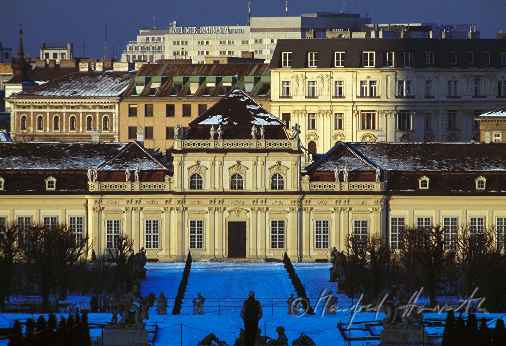 southern fassade of the Lower Belvedere