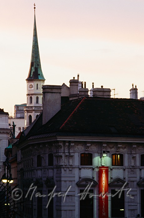 Palais Lobkowitz and Michaelerkirche