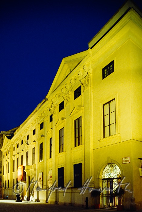 main facade of the Palais Harrach