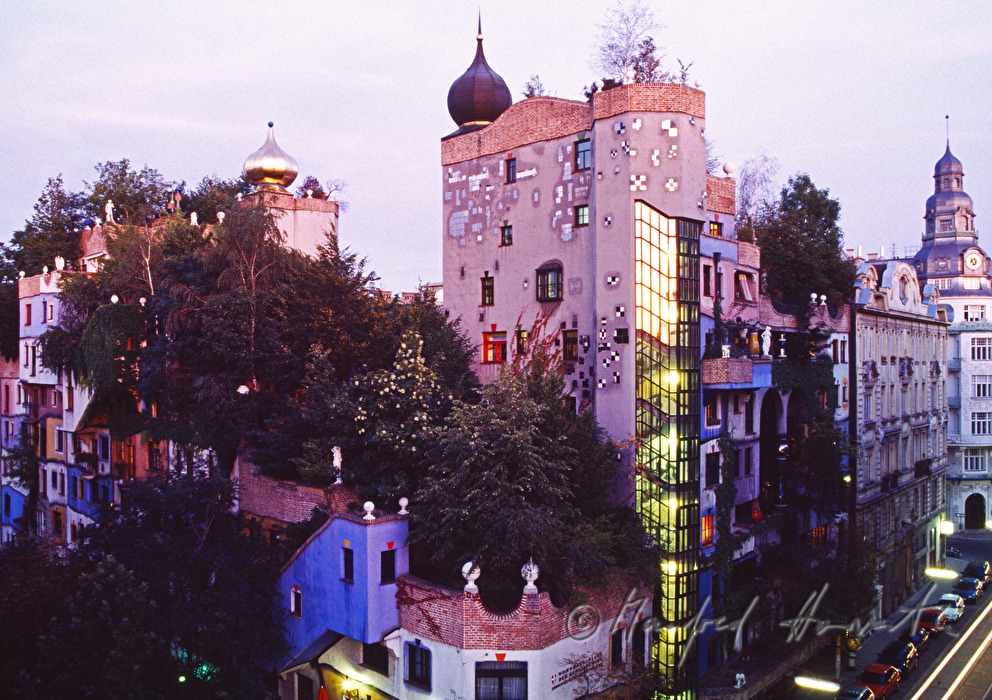Hundertwasser apartment house