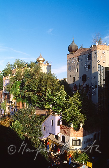 Hundertwasser apartment house