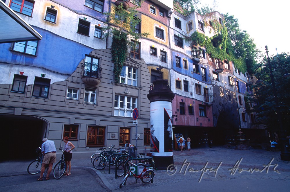 Hundertwasser apartment house