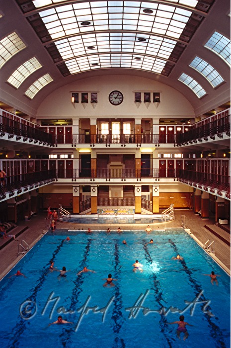 Amalienbad, indoor swimming pool
