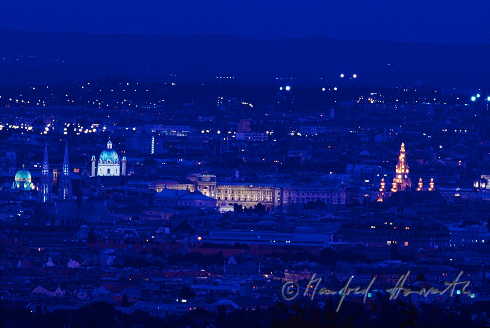 Karlskirche, Hofburg and Town Hall