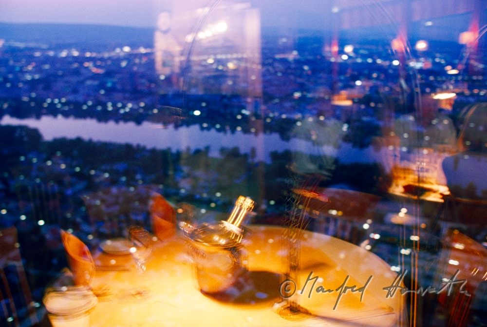 revolving restaurant at a height of 170 metres