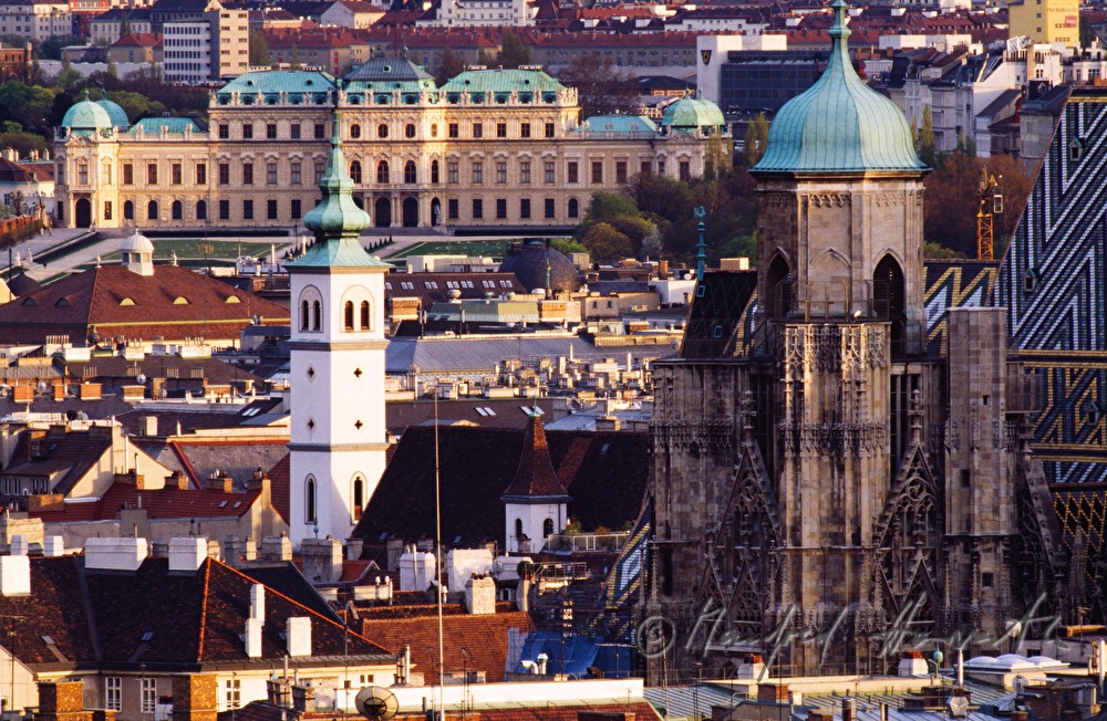 with Franciscan Church and Saint Stephens Cathedral