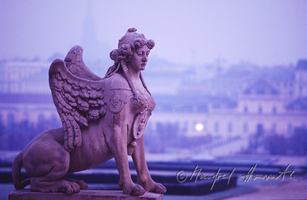 sphinx in the garden