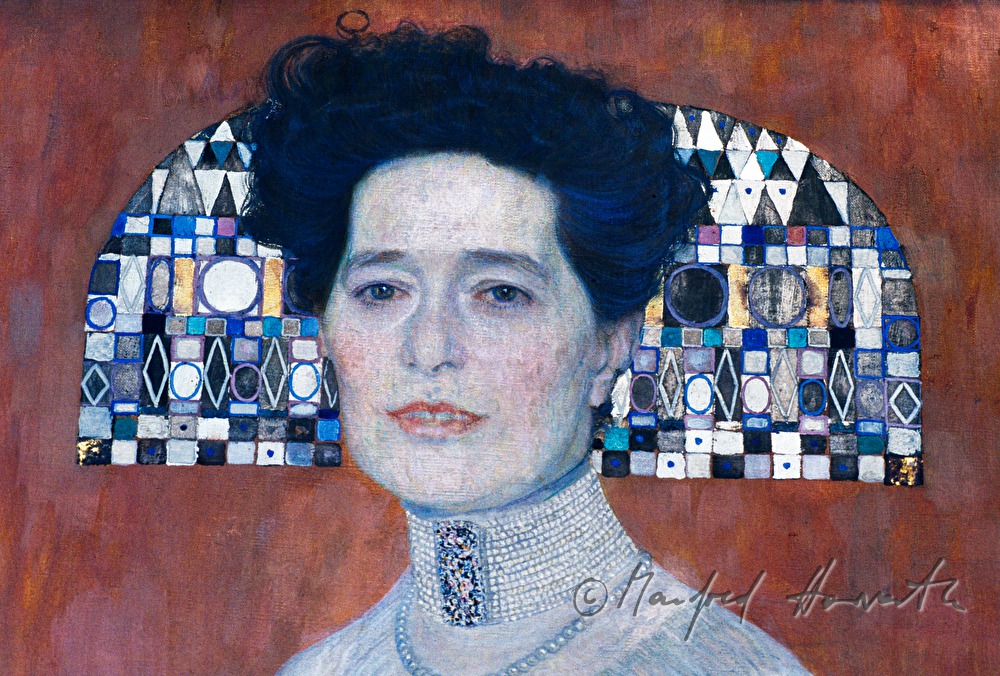 Fritza Riedler, 1906 by Gustav Klimt